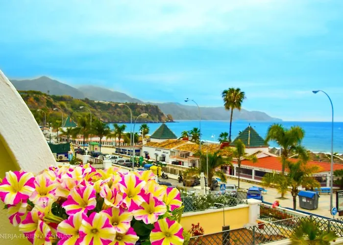 Apartmán 2e Am Playa Burriana 1 Linea, Erste Strandreihe Nerja