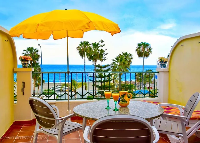 Apartment 2e Am Playa Burriana 1 Linea, Erste Strandreihe