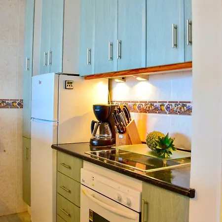 2e Am Playa Burriana 1 Linea, Erste Strandreihe Front Row, Fast Wi-fi, Air Conditioning Διαμέρισμα Nerja